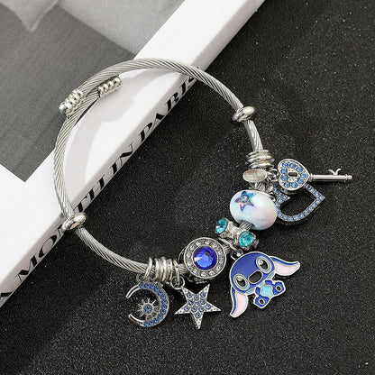 Stitch Cartoon Character Bracelet Wholesale