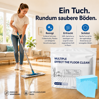 Mehrflächen-Antibakterieller Reiniger für Hartholz, Fliesen & Laminat